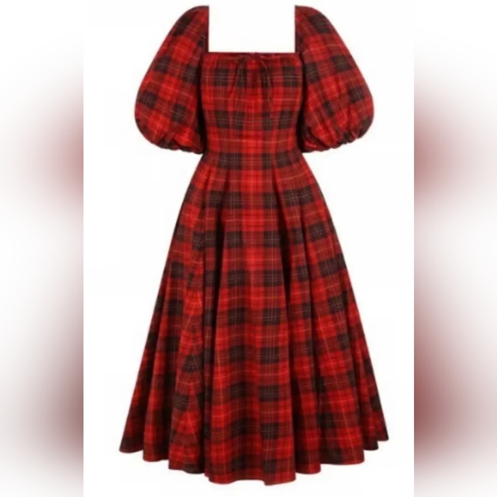 Selkie Royal Tartan Day Dress - Chinese Exclusive